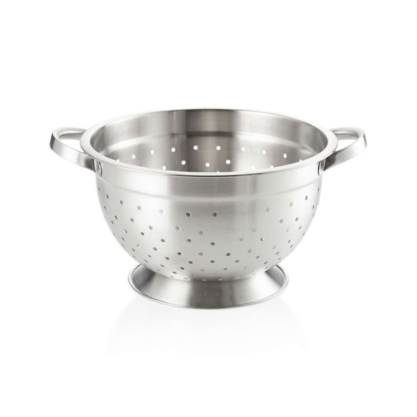 Footed Stainless Steel Colander - Image 3
