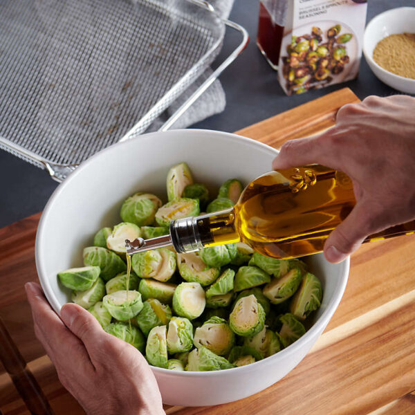 Glass Olive Oil Dispenser Bottle - Image 5